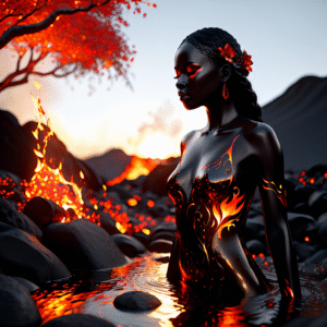 Celestial Ember Goddess